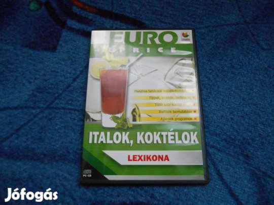 Italok,koktélok lexikona CD-n