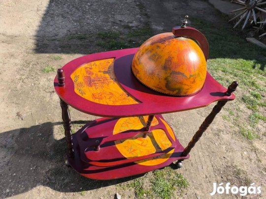 Italtartós globus zsúrkocsi