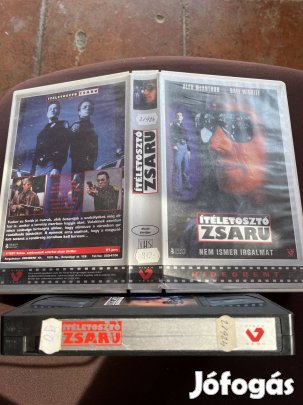 Ítéletosztó zsaru akció vhs 