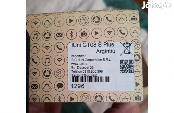 Iuni GT08 S Plus Argintiu okosóra 3500 Ft