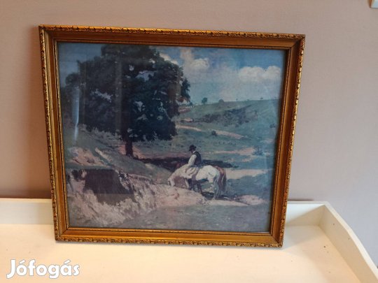 Iványi -Grünwald Béla -Itatás reprodukció