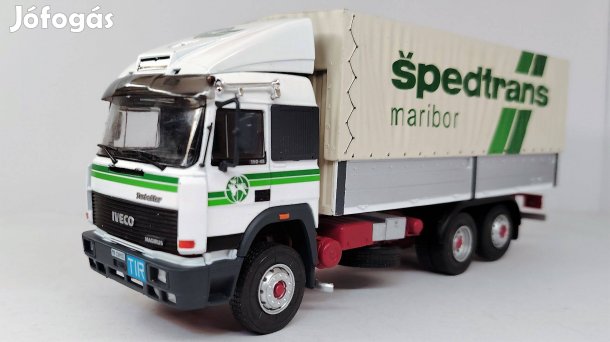 Iveco Turbostar teherautó modell 1:43 új bontatlan eladó