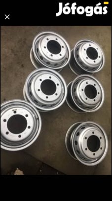 Iveco felni 6x205 osztókör 6,5 t