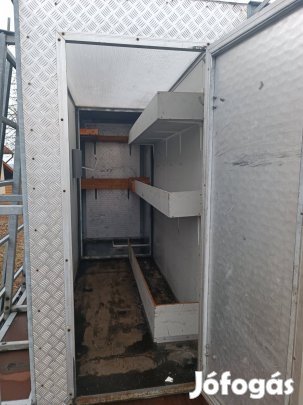 Iveco gyári üvegszállító felépítmény daily Mercedes Renault 