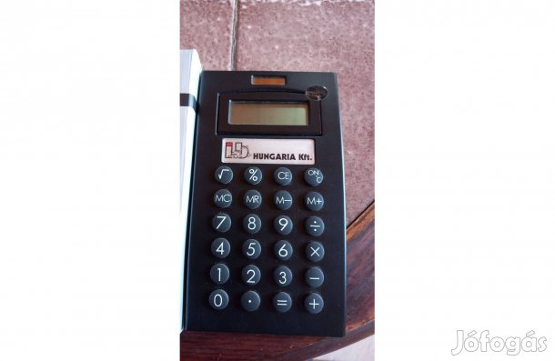 Íves kialakítású számológép 19 x 11 cm - Új