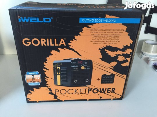 Iweld Gorilla Pocketpower 150 Vrd Inverteres hegesztőgép 140A