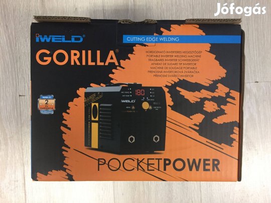 Iweld Gorilla Pocketpower Vrd 130 Inverteres hegesztőgép 120A