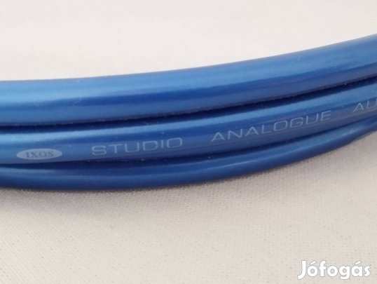 Ixos Studio Analogue Interconnect 2x1m. RCA, gyári szerelt