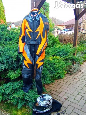 Ixs gyerek kétrészes motoros bőr ruha