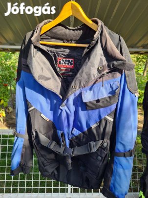 Ixs protektoros, vízálló, szélálló motoros kabát - XL méret