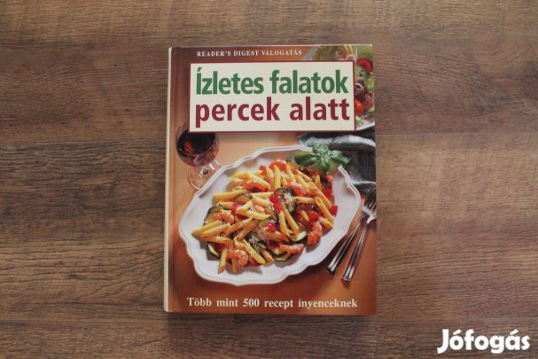 Ízletes falatok percek alatt ( szakácskönyv )