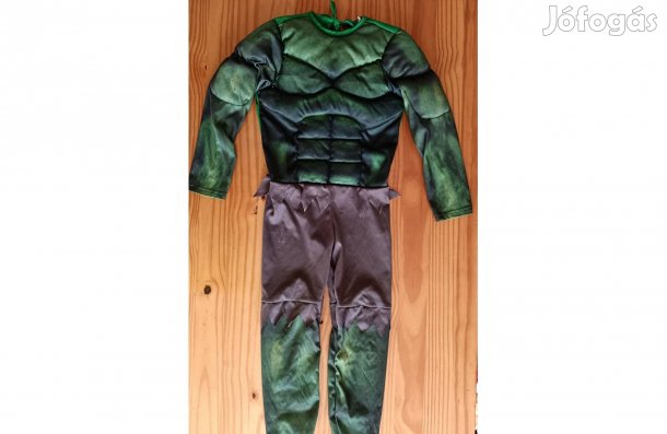 Izmosított Hulk jelmez , kiegészítővel eladó (13)
