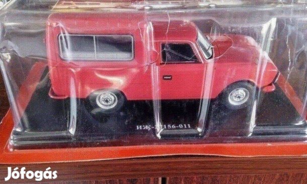 Izs 27156-011 piros kisauto modell 1/24 Eladó