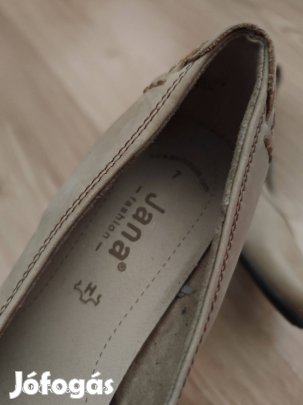 JANA valódi bőr női cipő 40 BTH 25 cm