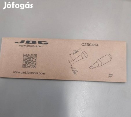 JBC forrasztó pakahegyek