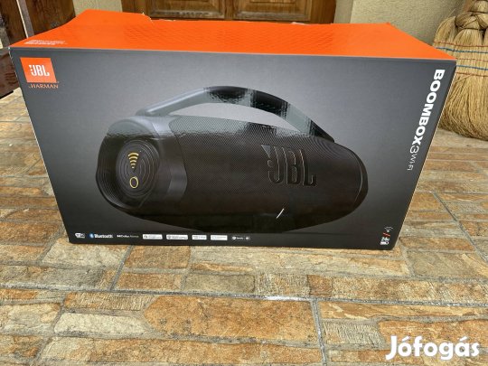 JBL Boombox 3 Wifi Bluetooth hangszóró garanciával