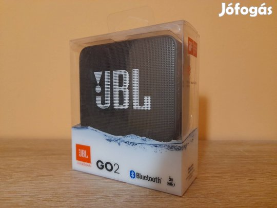 JBL GO 2 Fekete hangszóró
