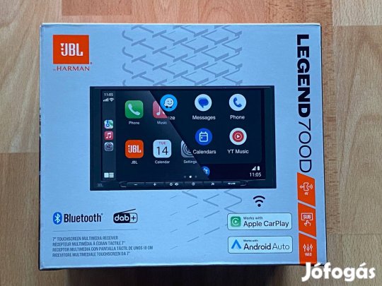 JBL Legend 700D Android Auto Carplay DAB+ Új