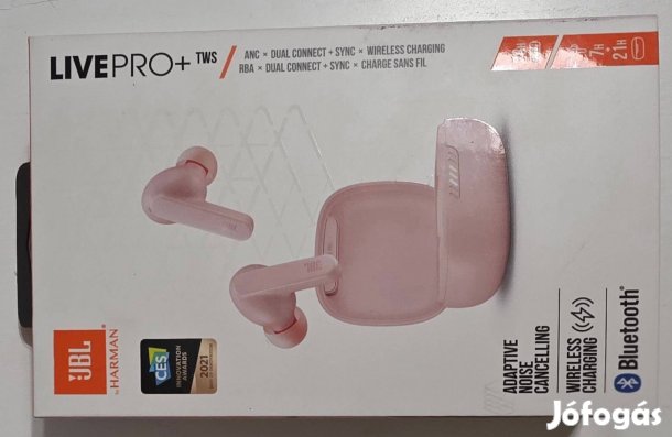 JBL Live Pro+ Wireless fülhallgató, bontatlan csomagolásban