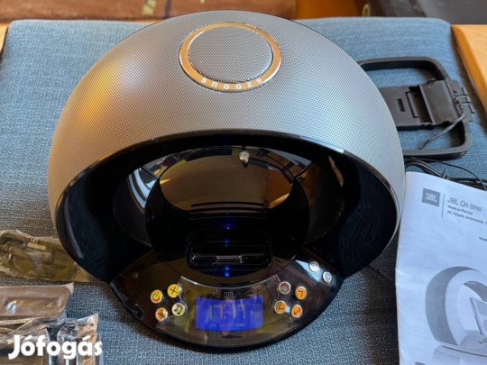 JBL On Time dokkolós hangszóró, óra+ RDS rádió