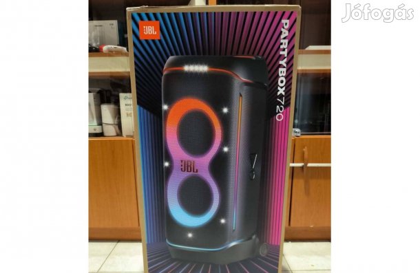 JBL Partybox 720 BT. Party Hangszóró Új Bontatlan 3 év Gari !