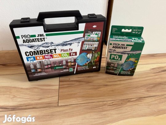 JBL Pro Aquatest koffer + kiegészítő PO4 teszt