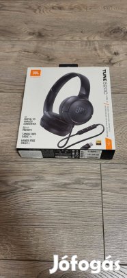 JBL Tune 520C USB-C fejhallgató fekete