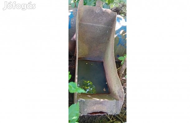 JCB 3CX markoló 40-s árokásó kanál +tolólap használt,féláras szett ár!