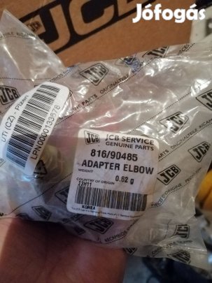 JCB 816/90485 eredeti gyári könyök adapter új
