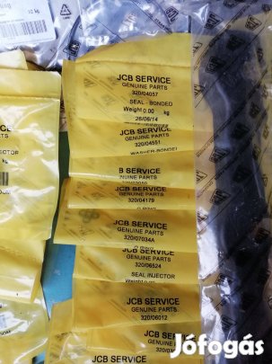 JCB hez 2 maroknyi tömítés gumigyűrű különféle harmadáron, szett ár