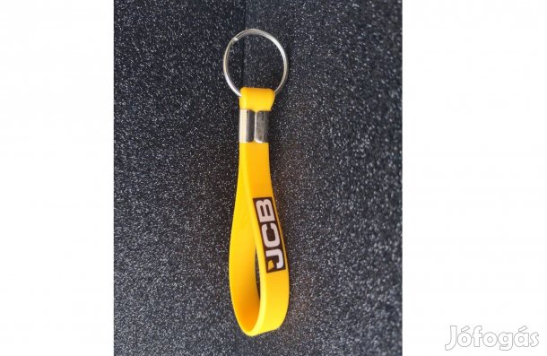 JCB szilikon kulcstartó Originál-Eredeti