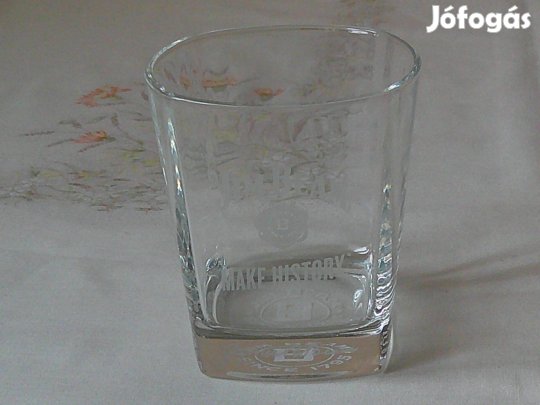 JIM Beam üveg pohár