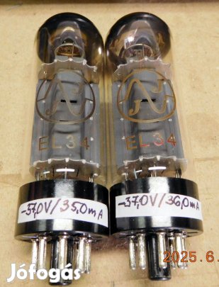 JJ EL34 végcsőpár