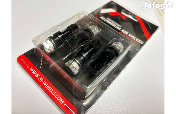 JR Alu szelep fekete Japan Racing felni gumi kerék gumiabroncs autó