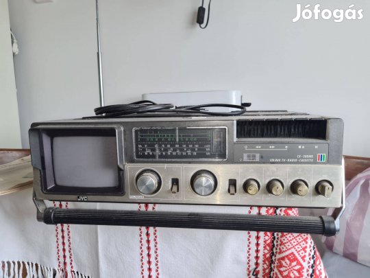 JVC CX-500ME hordozható TV, rádiós magnó