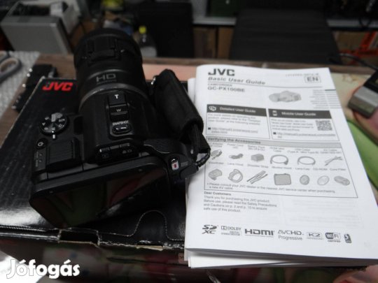 JVC GC-PX100BE Full Hd Videokamera Eladó
