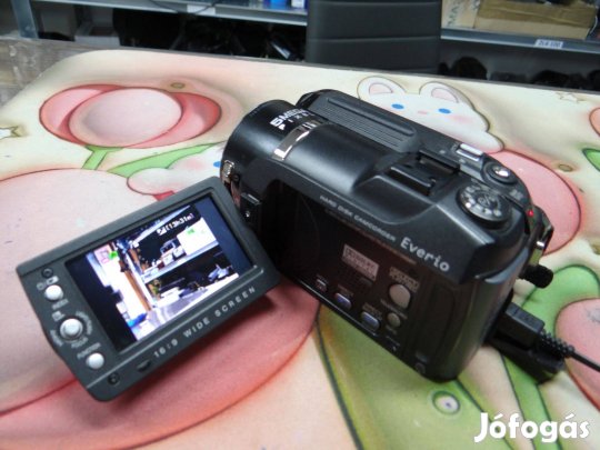 JVC GZ-MG575E SD Videokamera retro, 4:3 képarány!