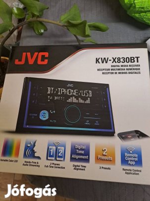 JVC KW-X830BT 2-DIN autórádió