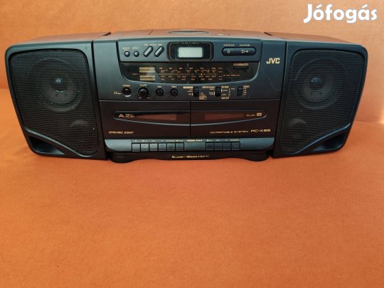 JVC PC-X95 Kétkazettás, CD, Rádiós magnó