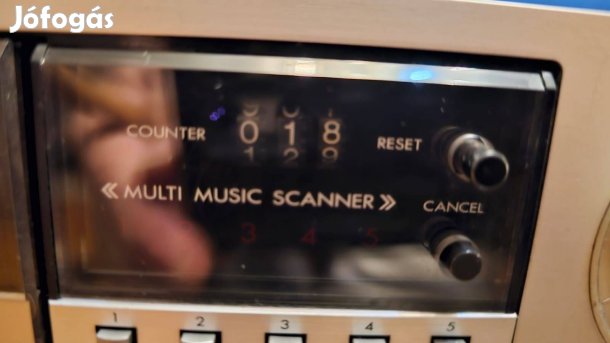 JVC R-700 rádiós magnó, erősítő.