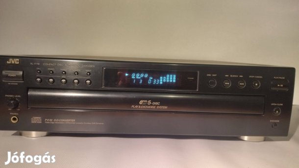 JVC XL-V116BK 5 lemezes CD kompaktlemez lejátszó CD players
