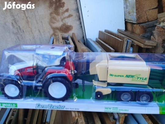 J-14 Nagy kockabálázos Traktor Új Bontatlan