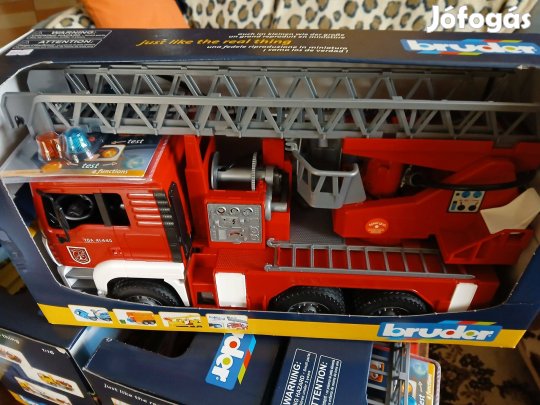 J-1 Bruder Nagy Tűzoltó Autó Új