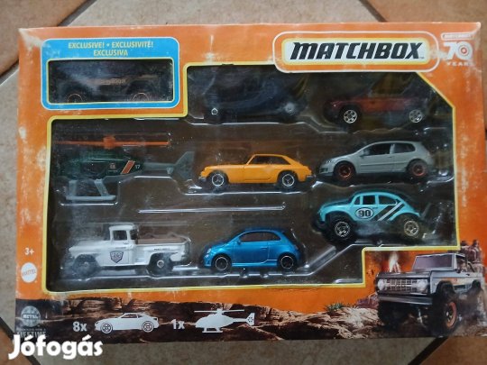 J-56. 9 db Matchbox Fém Kisautó Új Bontatlan :
