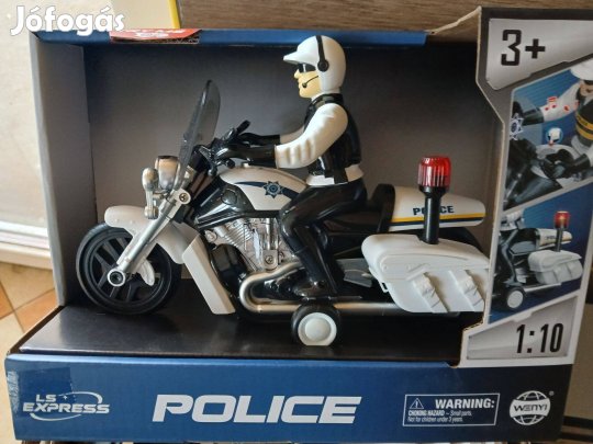 J-90. Police Elemes Rendőr Motor Új Bontatlan :