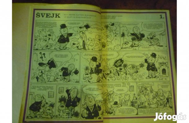 J.Hasek Dargay Attila Svejk képregény 1977