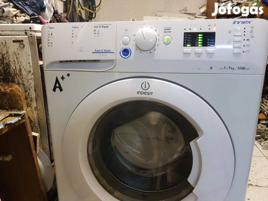 J Indesit aut mosógép ,garanciával, számlával eladó.Győr,