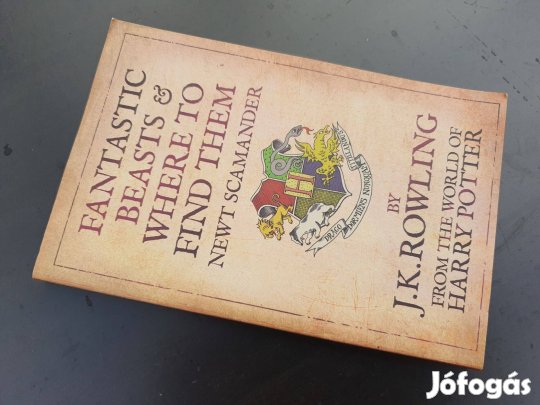 J.K.Rowling: Fantastic Beasts and Where to Find Them +Tekergők térképe