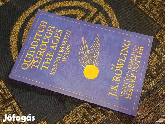 J.K.Rowling: Harry Potter -Quidditch Through the Ages +körözési notesz