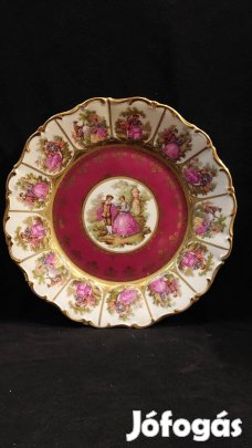 J.K.W. Bavaria Német porcelán dísztányér falitál